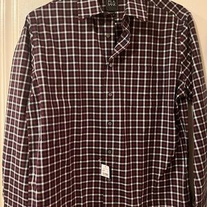 Jos A Bank Travel shirt- Tailored fit. Size Large.